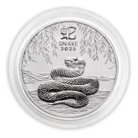 Австралия 1 доллар 2025 года - Год Змеи (Серебро 0.999)