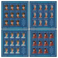 Комплект-из-4-художественных-листов-2011-год,-12-руб Головные-уборы-Русского-Севера