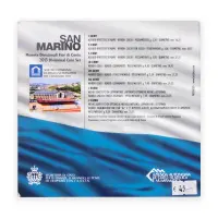 Сан-Марино годовой набор евро 2013 года в буклете_1