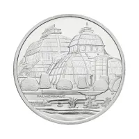 Австрия 10 евро 2003 года - Дворец Шёнбрунн - в буклете (Серебро 0.925)_3