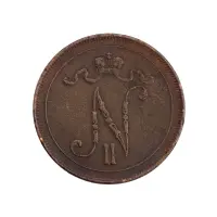 Финляндия - 10 пенни 1915 года_1