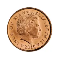 Остров Мэн годовой набор из 8 монет 2010 года_15