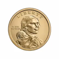 США 1 доллар 2024 года - Кор Америк-Закон о гражданстве индейцев (D)_1