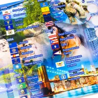 Альбом памятных 25 - центовых монет США Штаты и Территории_4