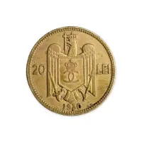 Румыния 20 лей 1930 года - Портрет Кароля II (KN)_1