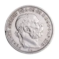 Венгрия 5 крон 1908 года - Серебро 0.900 (K.B.)_1