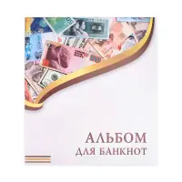 Альбом ДЛЯ БАНКНОТ без листов. Формат OPTIMA
