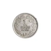 Германия 1 рейхсмарка 1925 года - Серебро 0.500 (A)