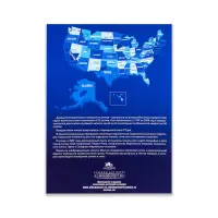 Альбом памятных 25 - центовых монет США Штаты и Территории_1