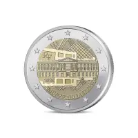 Франция 2 евро 2025 года - Лувр - Венера Милосская (в коинкарте)_2