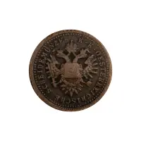 Австрия - 1 крейцер 1851 года (B)_1