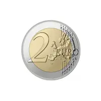 Сан-Марино 2 евро 2025 года - Паломники Надежды - Юбилейный (Святой) год_3