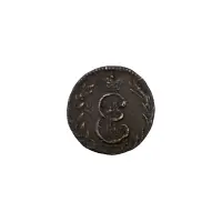 Российская империя - 1 полушка 1771 года КМ - Сибирская монета_1
