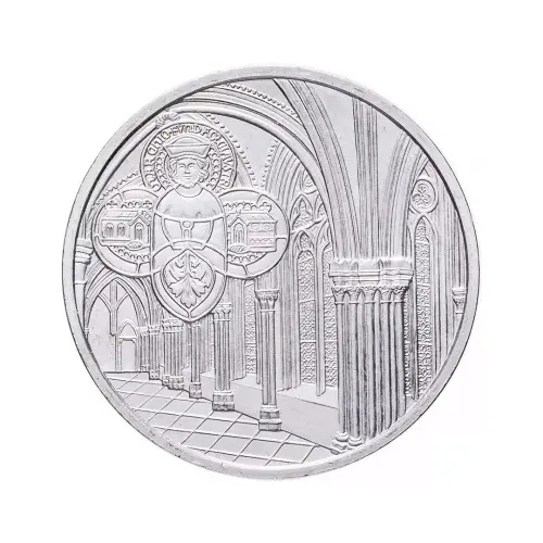 Австрия 10 евро 2008 года - Монастырь Клостернойбург - в буклете (Серебро 0.925)_2
