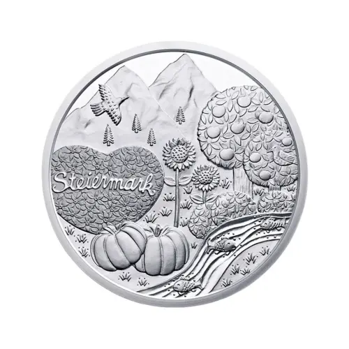 Австрия 10 евро 2012 года - Штирия - в буклете (Серебро 0.925)_2