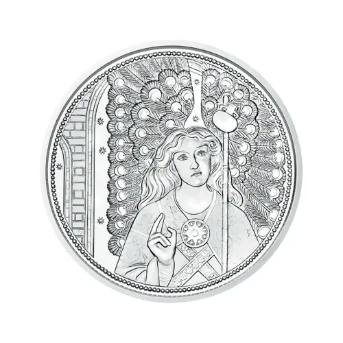 Австрия 10 евро 2018 года - Архангел Рафаил - в буклете (Серебро 0.925)_1