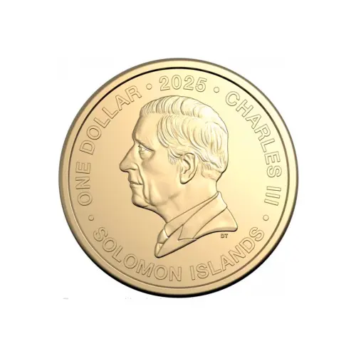 Соломоновы острова - 1 доллар 2025 года (новый тип, Карл III)_1