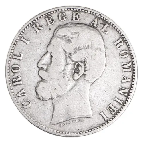Румыния 5 леев 1882 года