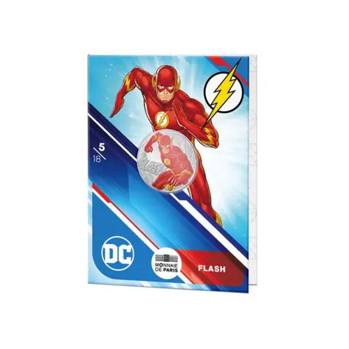 Франция - Набор из 9 монет 10 евро 2025 года - DC Comics (Серебро 0.333)_8