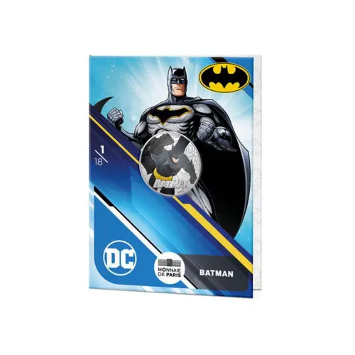 Франция - Набор из 9 монет 10 евро 2025 года - DC Comics (Серебро 0.333)_3