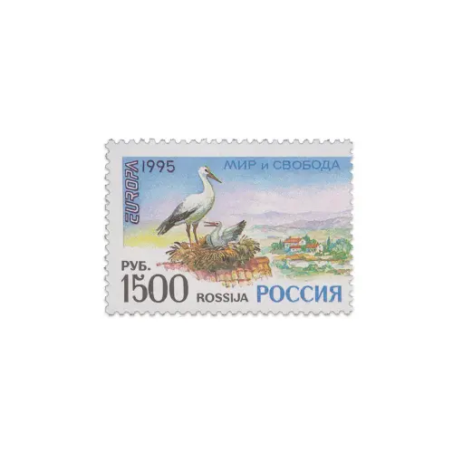 1995-Аист-и-гнездо