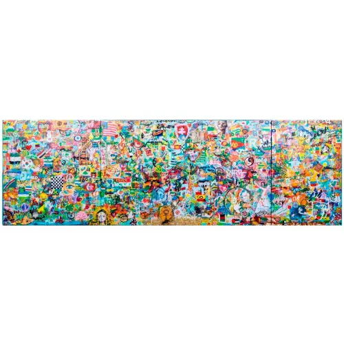 Казахстан 200 тенге 2024 год - WORLD PAINTING (Картина мира) (в буклете)_5