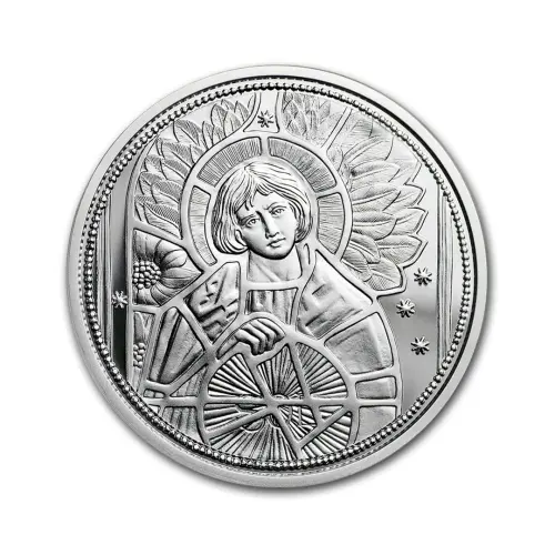 Австрия 10 евро 2018 года - Архангел Уриил - в буклете (Серебро 0.925)_1