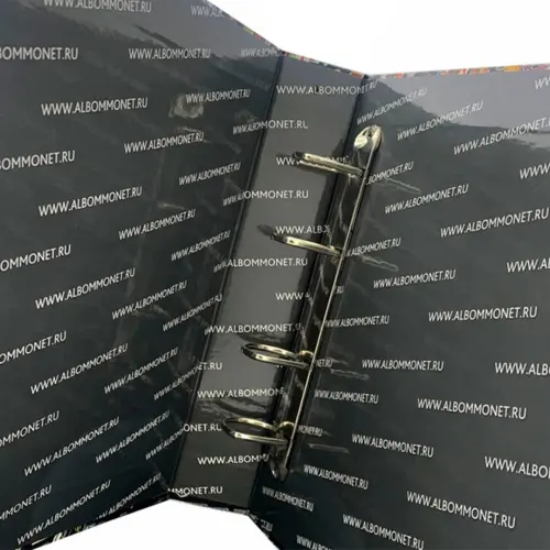 Альбом Цветной для значков без листов OPTIMA_1