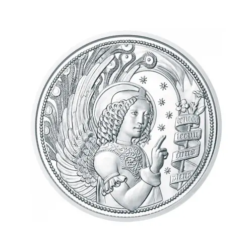 Австрия 10 евро 2017 года - Архангел Гавриил - в буклете (Серебро 0.925)_1
