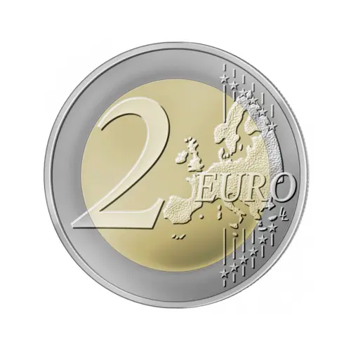 Литва 2 евро 2024 года - Соломенные сады_1