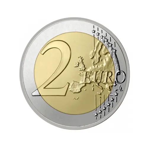 Италия 2 евро 2025 года - Кругосветное путешествие «Америго Веспуччи» 2023-2025_1