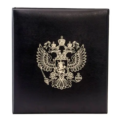 Альбом-папка без листов GRAND - СТАНДАРТ-ГЕРБ (Черный)