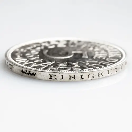 Германия 5 марок 1963 год G Карлсруэ - Серебро 0.625_2