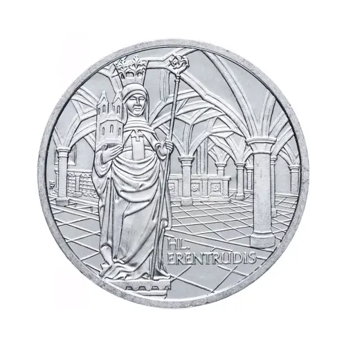 Австрия 10 евро 2006 года - Ноннбергское аббатство - в буклете (Серебро 0.925)_2