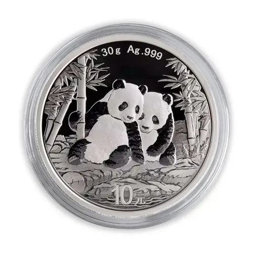 Китай 10 юань 2026 года Панда (Серебро 0.999)