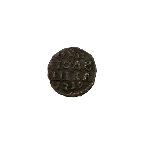 Российская империя - 1 полушка ВРП 1719 года (Дата арабскими цифрами)