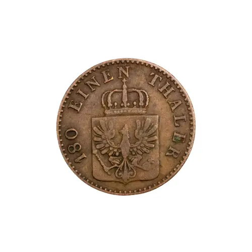 Пруссия - 2 пфеннига 1860 года (A)_1