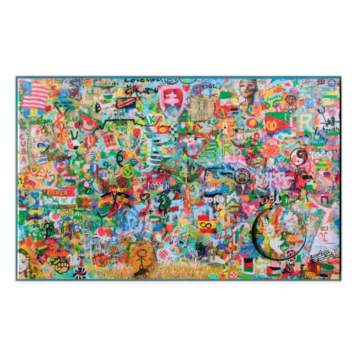Казахстан 200 тенге 2024 год - WORLD PAINTING (Картина мира) (в буклете)_6