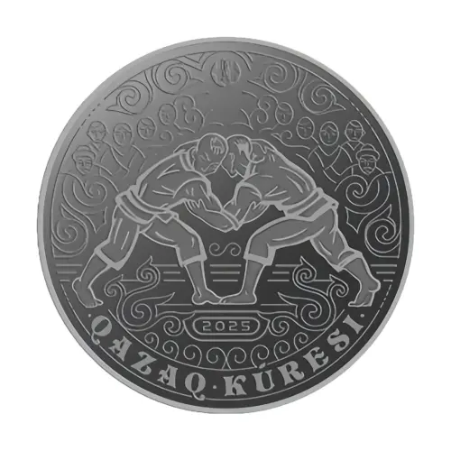 Казахстан 200 тенге 2025 год - QAZAQ KÚRESI - Казас куреси