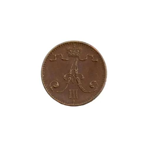 Финляндия - 1 пенни 1888 года_1