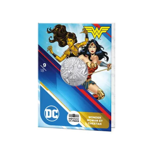 Франция - Набор из 9 монет 10 евро 2025 года - DC Comics (Серебро 0.333)_16