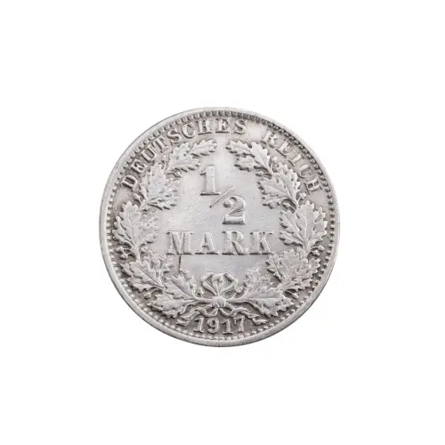 Германская империя - ½ марки 1917 года (A)