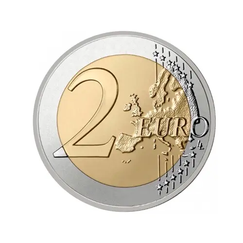 Греция 2 евро 2025 года - 100 лет со дня рождения Микиса Теодоракиса_1