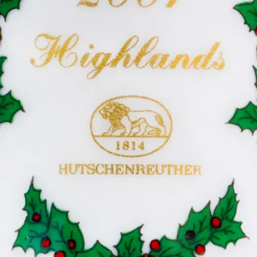 Рожд колокольчик 2001 г., Hutschenreuther (Герм), фарфор,7см_10
