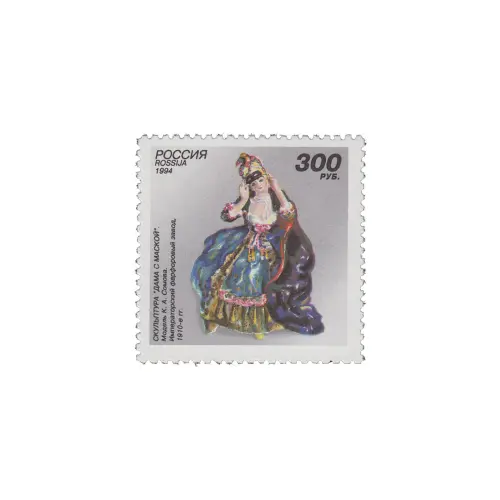1994-СКУЛЬПТУРА-«ДАМА-С-МАСКОЙ»