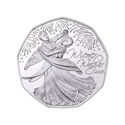 Австрия 5 евро 2013 года - Венский вальс - в буклете (Серебро 0.800)_1