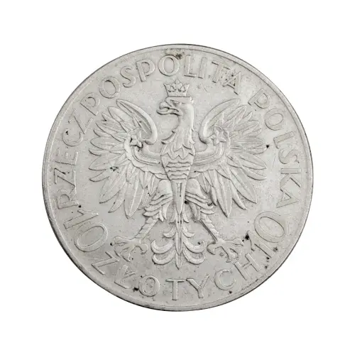 Польша - 10 злотых 1933 года - 250 лет битве на Вене. Ян III Собеский (Серебро 0.750)_1