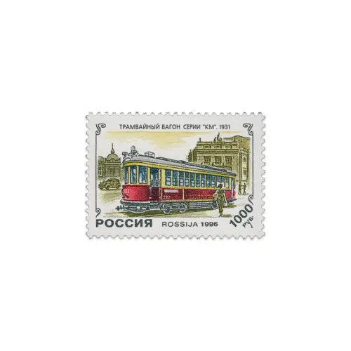 1996-Трамвайный-вагон-серии-КМ