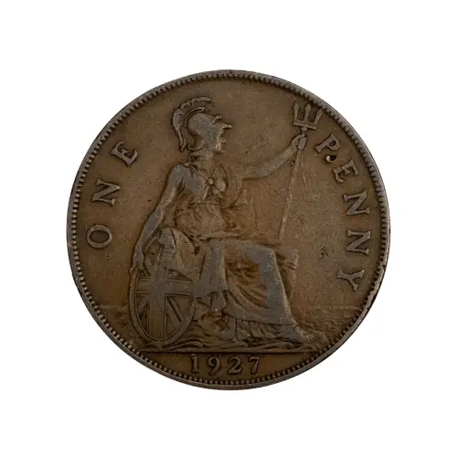 Великобритания - 1 пенни 1927 года