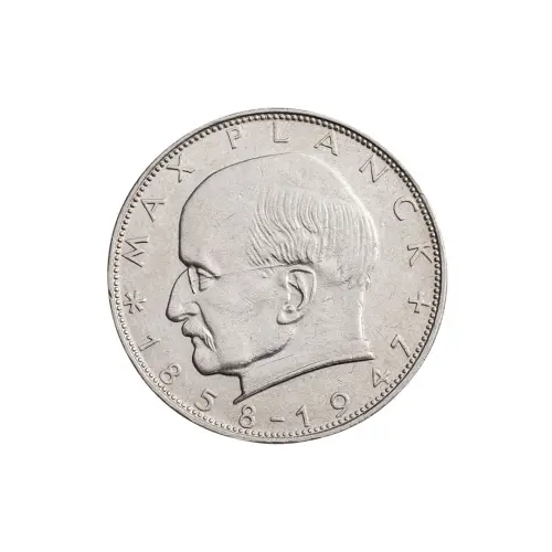 Германия 2 марки 1966 год - Макс Планк (J)